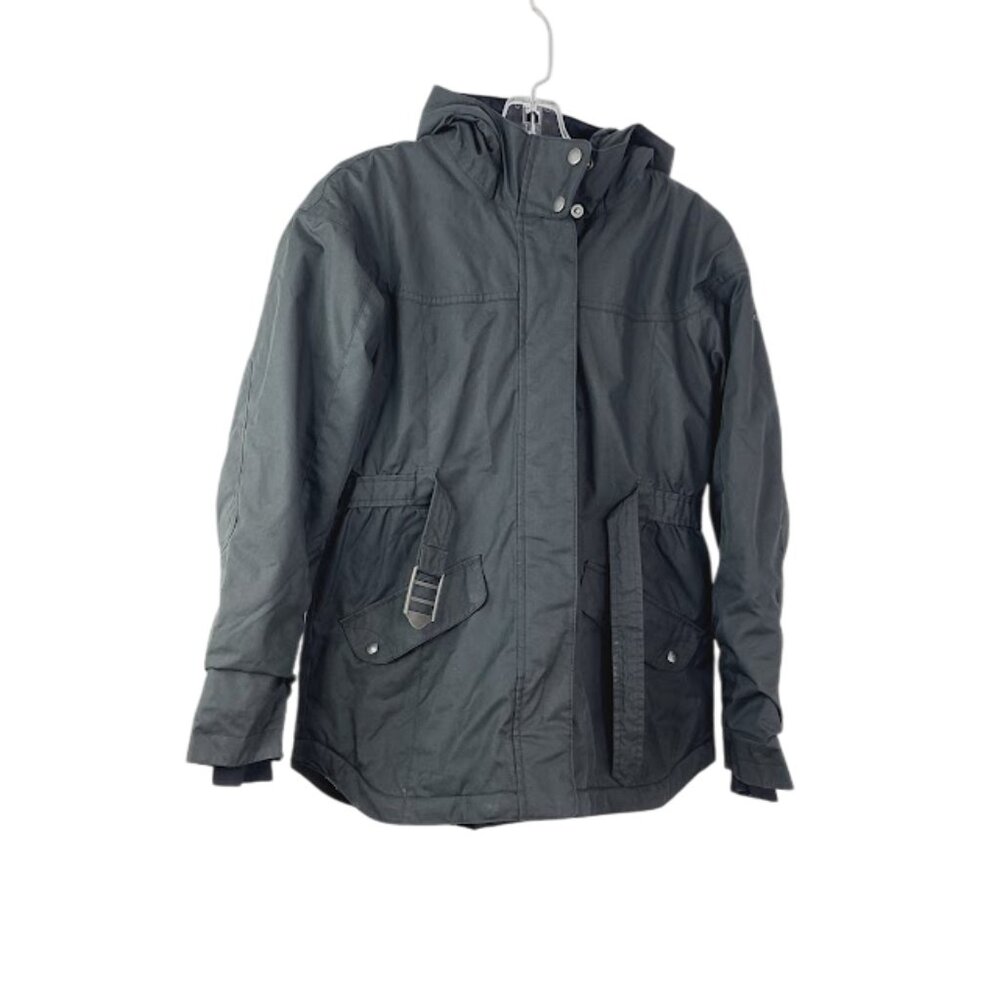 Columbia Women's Black Omni-Heat Winter Snow Thermal Parka Jacket‎ Size L